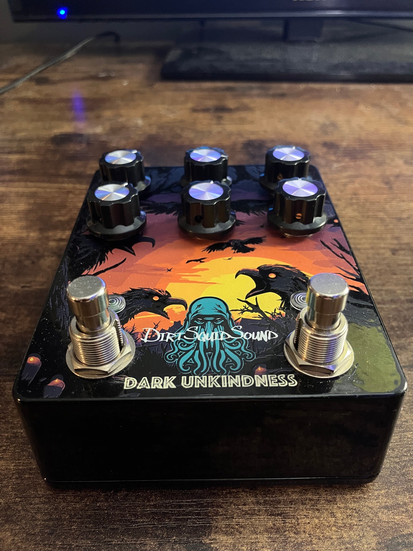 .Dark Unkindness Overdrive & Q Filter Pedal.