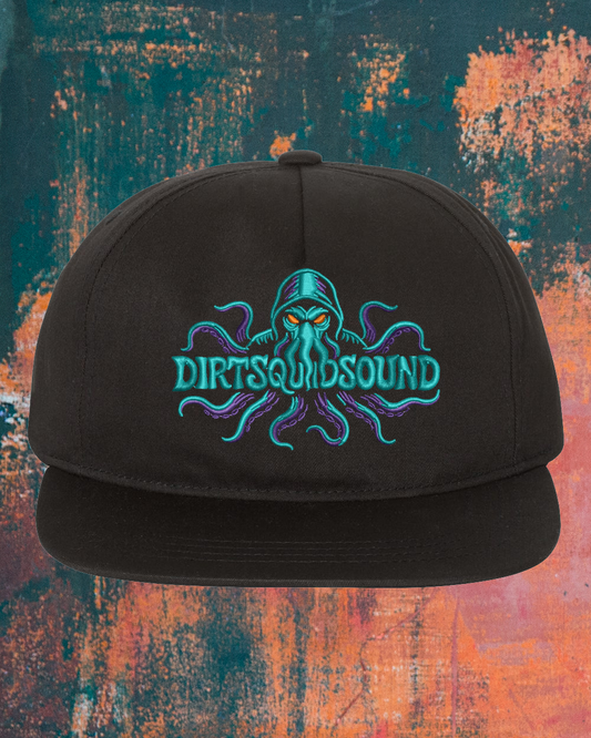 DirtSquidSound Lightly-Structured Five-Panel Snapback
